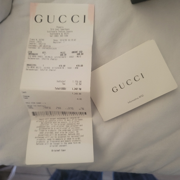 Brand New Gucci Sneakers